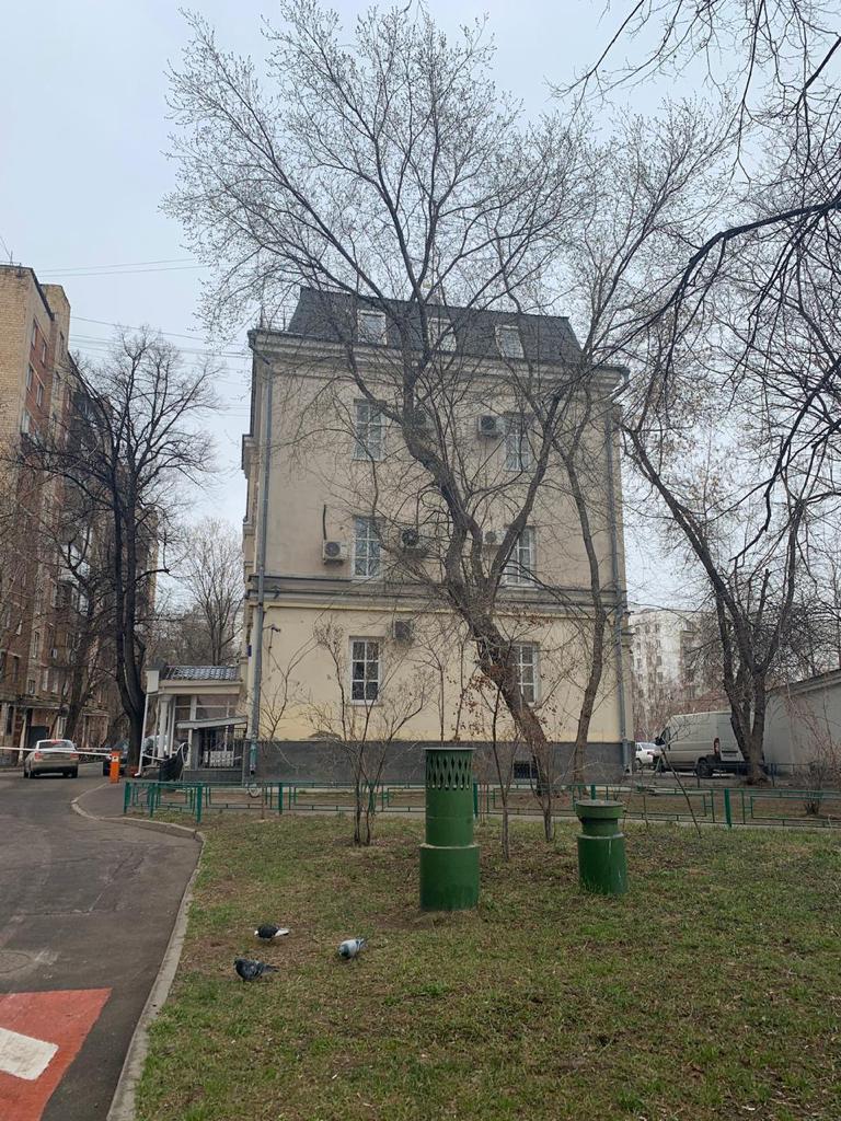 фасад дома, здание по адресу г Москва, ул Малая Грузинская, д 10 стр 1 